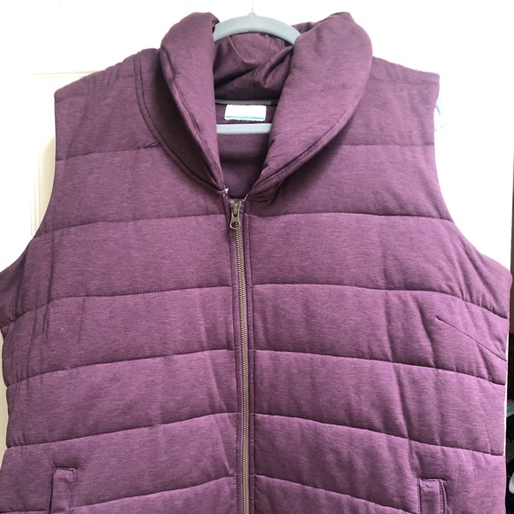 Columbia Going Out Vest dusty purple plus size 1x